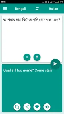 Italian-Bengali Translator android App screenshot 2